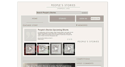 Desktop Screenshot of peoples-stories.com